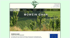 Desktop Screenshot of mowein.de